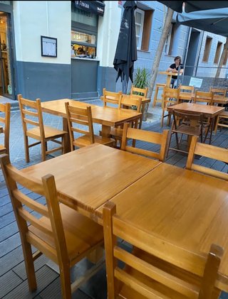 Sillas cocina Mesas salon bodega Taburetes barrica