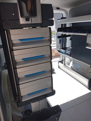 Equipamiento para furgonetas de trabajo