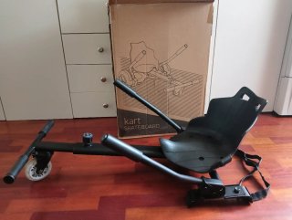 Hoverkart para Hoverboard Negro