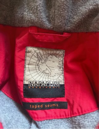 Abrigo Napapijri Rojo Niños