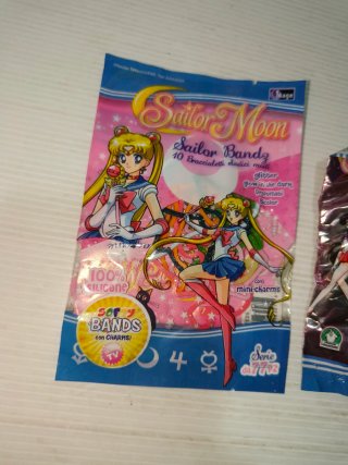 Sailor Moon braccialetti e personaggio 3D