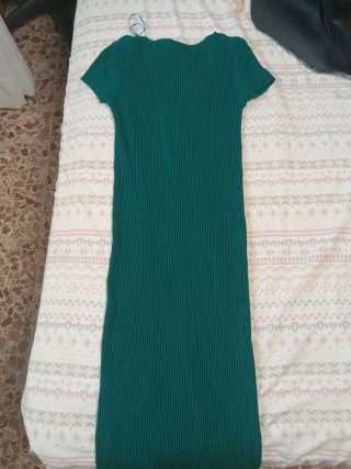 Vestido Zara verde sin estrenar