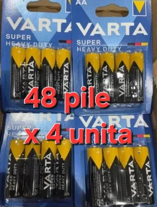 Lote 48 pilas AA VARTA Super Heavy Duty