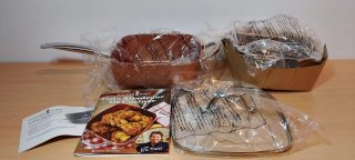 Sartén Cuadrada Copper Chef. NUEVO