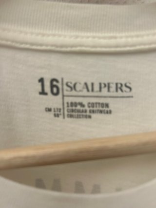 Camiseta Scalpers niño Talla 16