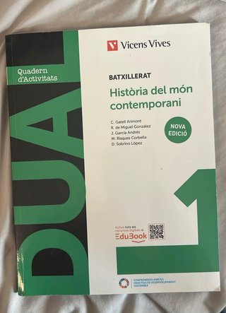 Libros Historia d món contemporani 1r Bachillerato