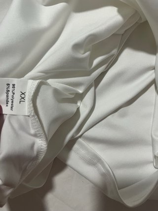 Vestido blanco sin mangas