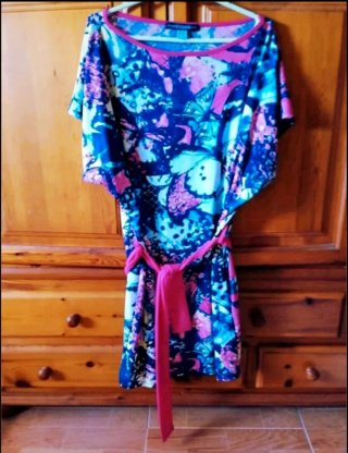 Vestido corto Verano multicolor  Leer descripción!