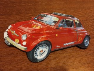 Fiat 500 in legno