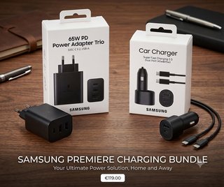 Samsung Pack Carga Rápida 3 Accesorios