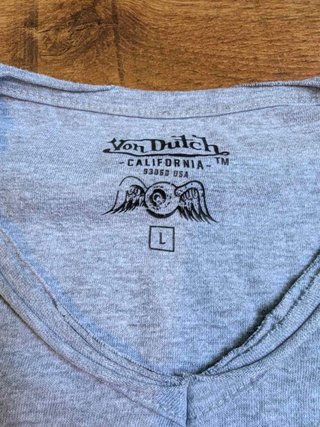 T-shirt Von Dutch Vintage - Kustom Kulture