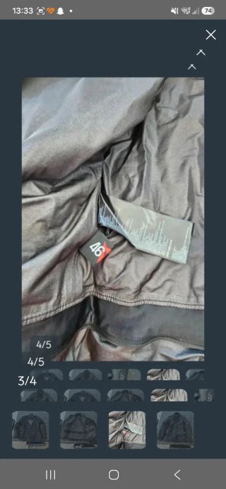 Chaqueta Dainese Negra Talla 46
