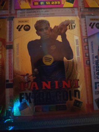 Panini Extra Gold FC Barcelona