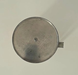 Jarra Medida Metal Antigua 1L Rústico Vintage