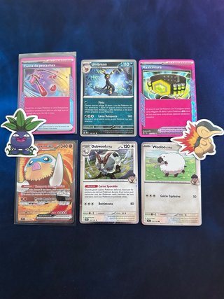 Lotto carte Pokémon 5