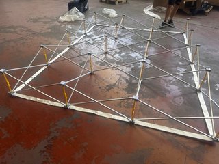 Estructura para banner de fotos