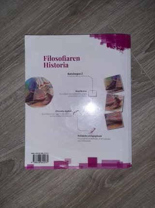 Filosofiaren historia, Batxilergoa 2