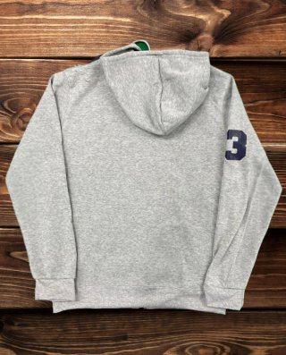Felpa Polo Ralph Lauren Grigia con Zip