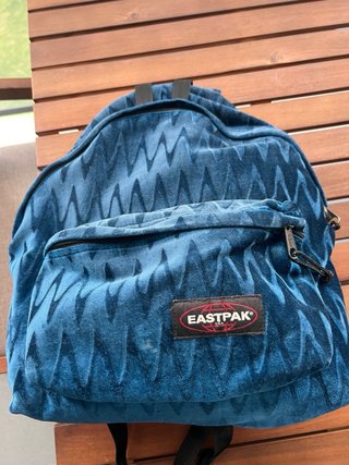 Mochila Eastpak Terciopelo Azul