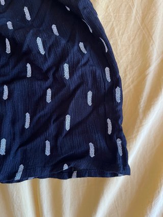 Blusa negra una manga