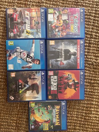Lote 7 Videogiochi PS4