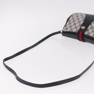 GUCCI GG Supreme Sherry Line Shoulder Bag PVC