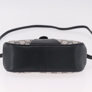 GUCCI GG Supreme Sherry Line Shoulder Bag PVC