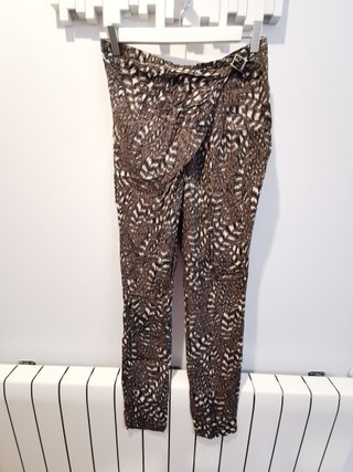 Pantalón ligero estampado mujer Talla XS
