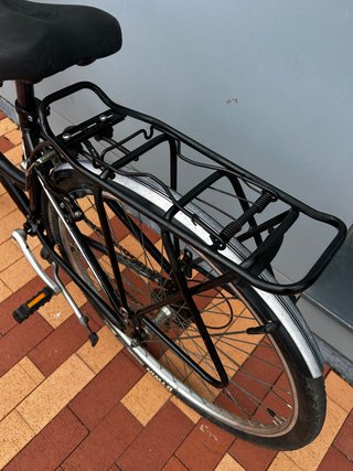 Bici BH Windsor Negra cesta Paseo Talla S lista