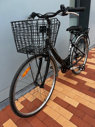 Bici BH Windsor Negra cesta Paseo Talla S lista