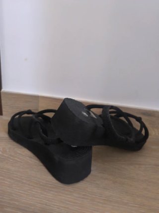 Sandalias negras mujer talla 39