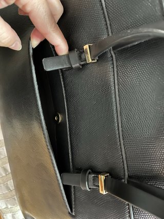 Bolso maletín para portátil negro