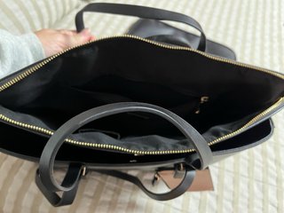 Bolso maletín para portátil negro