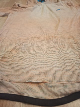 Sudadera Hollister Talla M Azul y Beige