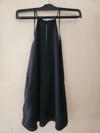 Camisa Verano Mujer Negra y Gris