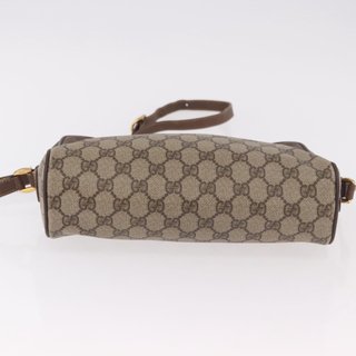 GUCCI GG Supreme Web Sherry Line Shoulder Bag PVC