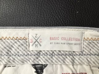 Pantalón Zara Beige Chico