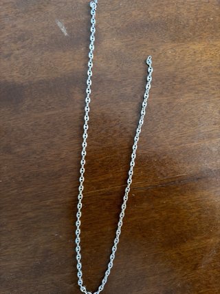 Cadena Calabrote Macizo 60cm Plata