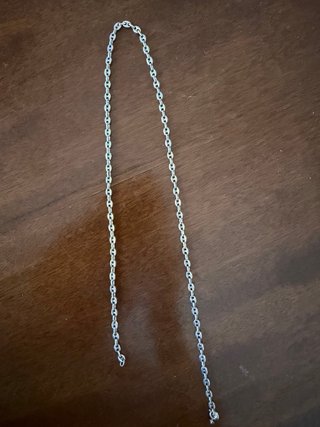 Cadena Calabrote Macizo 60cm Plata