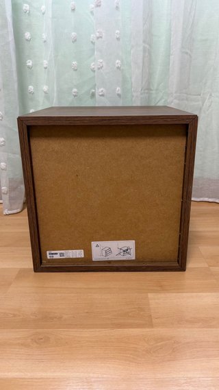 Cajonera IKEA EKET 2 cajones efecto nogal