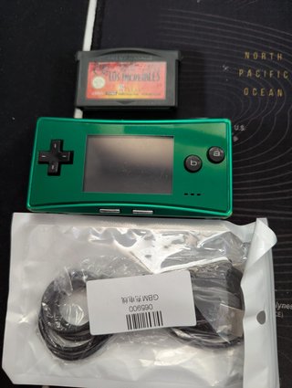 Nintendo Game Boy Micro Verde