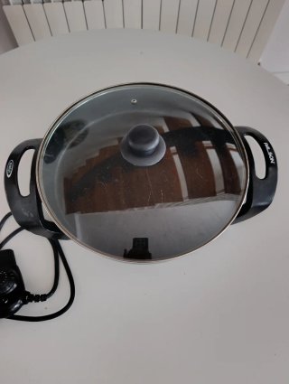 Paellera Eléctrica 35cm Negra