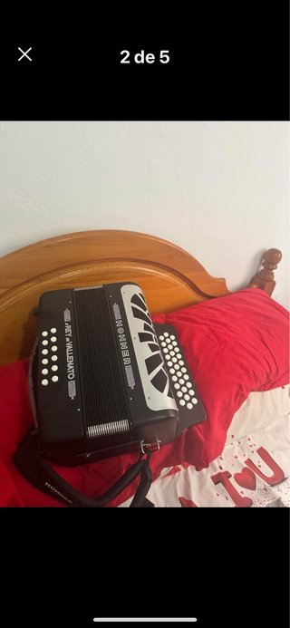 Acordeón Hohner Rey Vallenato