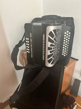 Acordeón Hohner Rey Vallenato