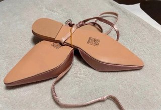 Zapatos planos rosa talla 38
