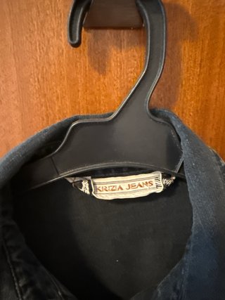 Camisa vaquera oscura algodón Talla L
