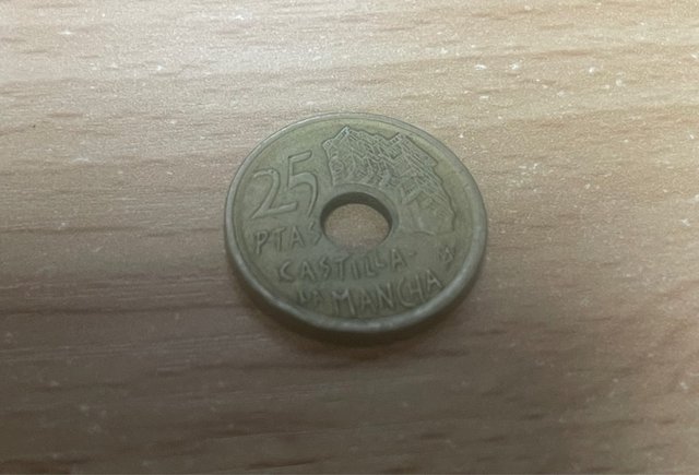 25 Pesetas Castilla La Mancha 1996