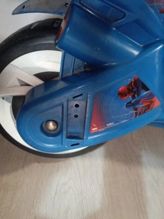 Moto correpasillos Spiderman Injusta XL Grande