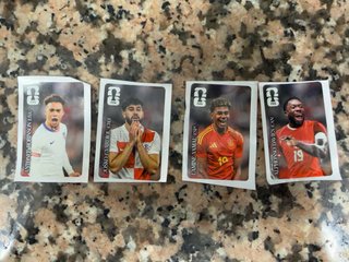 Cromos Coca-Cola: Robinson, Gvardiol, Yamal, Davie