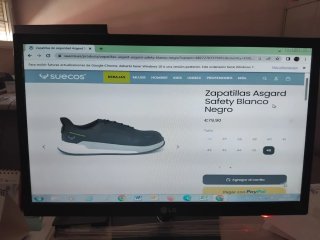 Zapatos de seguridad Suecos talla 46